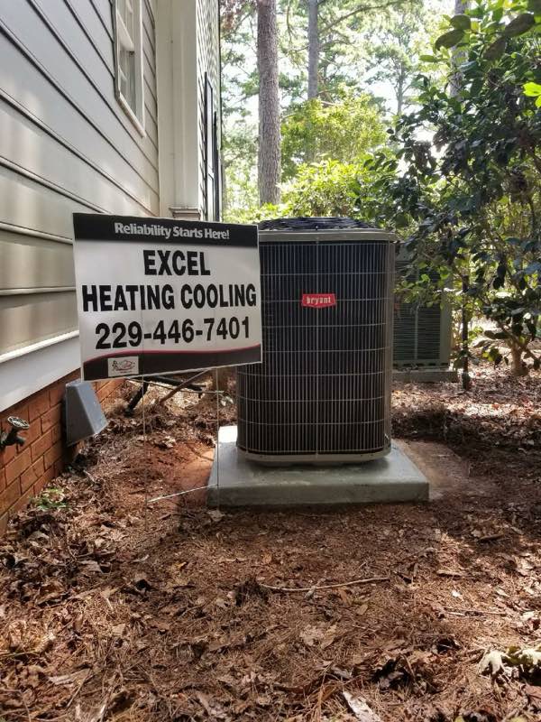 Excel Heating & Cooling air conditioning work